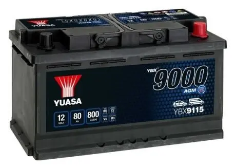 YBX9115 Стартерная аккумуляторная батарея YUASA подбор по vin на Brocar