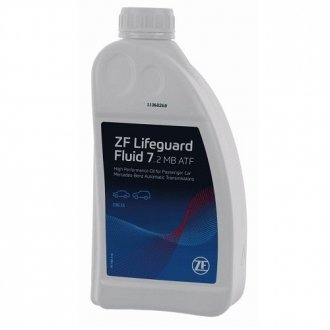 5961307352 Масло ZF Lifeguard Fluid 7.2 MB ATF для 7-ми ступенчатых АКПП ZF підбір по vin на Brocar