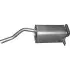 2138 Глушитель алюм. сталь, задн. часть Renault Clio III 1.2i/1.4i 16V ; Modus (21.38) Polmostrow POLMOSTROW підбір по vin на Brocar
