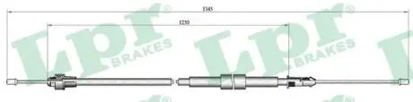 C0138B Трос, стояночная тормозная система LPR подбор по vin на Brocar