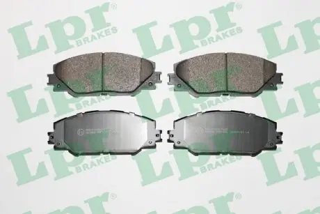 05P1282 Тормозные колодки LPR подбор по vin на Brocar