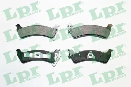 05P595 Комплект тормозных колодок, дисковый тормоз 05P595 LPR LPR подбор по vin на Brocar