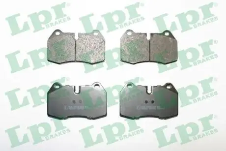 05P769 Колодки гальмівні дискові передні LPR підбір по vin на Brocar