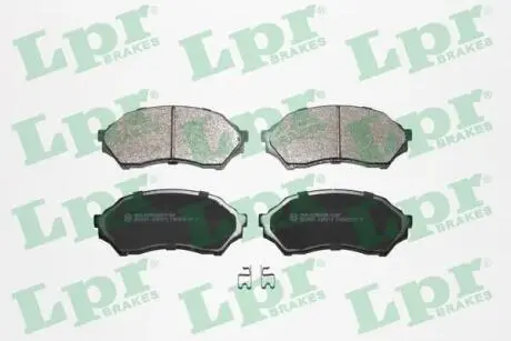 05P813 Комплект тормозных колодок, дисковый тормоз LPR подбор по vin на Brocar