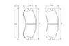 0986460984 Тормозные колодки, дисковые. BOSCH підбір по vin на Brocar