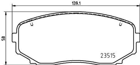 P54060 Тормозные колодки дисковые BREMBO подбор по vin на Brocar