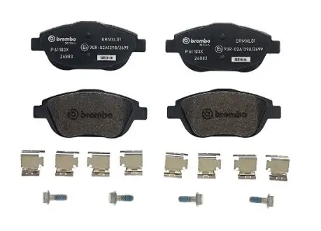 P61103X Тормозные колодки дисковые BREMBO подбор по vin на Brocar