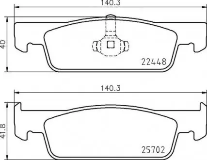 P68069 Тормозные колодки Brembo BREMBO подбор по vin на Brocar