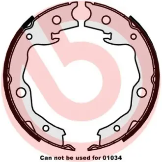 S56545 Тормозные колодки барабанные Brembo BREMBO подбор по vin на Brocar