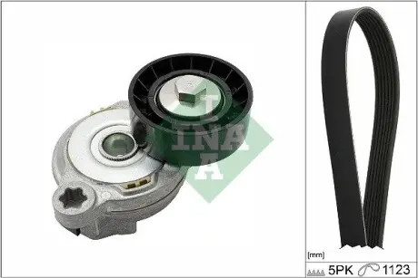 529037510 ZESTAW PASKA KLINOWEGO WIELOROWKOWEGO VOLVO INA підбір по vin на Brocar