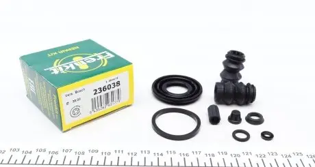 236038 Ремкомплект супорта (заднього) Fiat Punto/Toyota Corolla 05- (d=36mm) (Bosch) FRENKIT підбір по vin на Brocar
