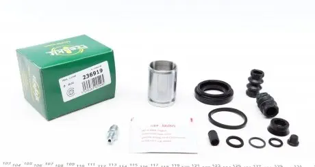 236919 Ремкомплект супорта (заднього) Opel Astra G/H//Zafira 98-10 (d=36mm) (Lucas) (+поршень) FRENKIT підбір по vin на Brocar