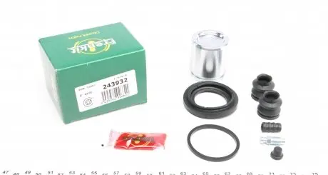 243932 Ремкомплект супорта (заднього) Kia Sorento 02- (d=43mm) (+поршень) (Kasko) FRENKIT підбір по vin на Brocar