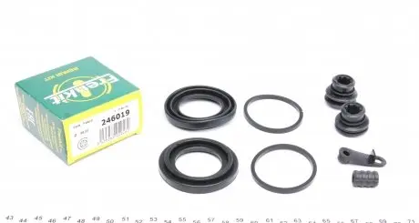 246019 Ремкомплект супорта (переднього) Kia Sorento 06- (d=46mm) (Kasko) FRENKIT підбір по vin на Brocar