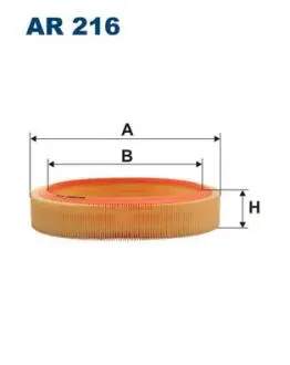 AR216 Воздушный фильтр FILTRON подбор по vin на Brocar