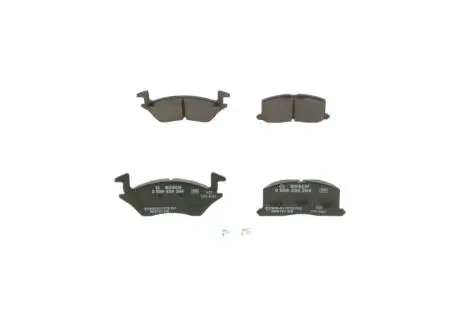 0986424264 Гальмівні колодки, дискове гальмо (набір) BOSCH підбір по vin на Brocar