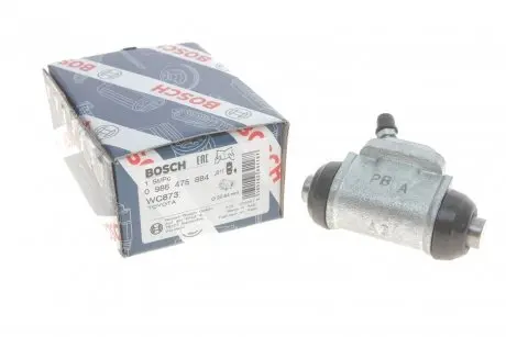 0986475884 Циліндр гальмівний робочий BOSCH підбір по vin на Brocar