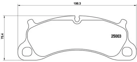 P65025 Тормозные колодки дисковые BREMBO подбор по vin на Brocar