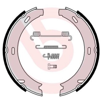 S50507 Тормозные колодки барабанные BREMBO подбор по vin на Brocar