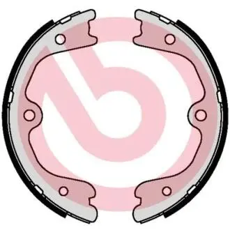 S56552 Гальмівні колодки барабанні BREMBO підбір по vin на Brocar