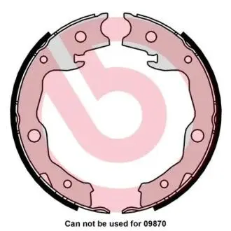 S83568 Тормозные колодки барабанные BREMBO подбор по vin на Brocar