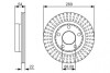 Диск тормозной (задний) Audi A6/VW Passat 98-05 (269х22) (с покрытием) 0986479A42
