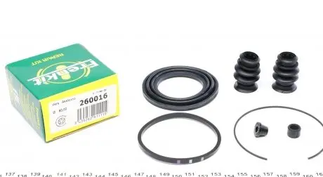 260016 Ремкомплект супорта (переднього) Opel Frontera 98- (d=60mm)(Akeb) FRENKIT підбір по vin на Brocar
