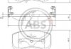 Комплект тормозных колодок, дисковый тормоз 37169 A.B.S.