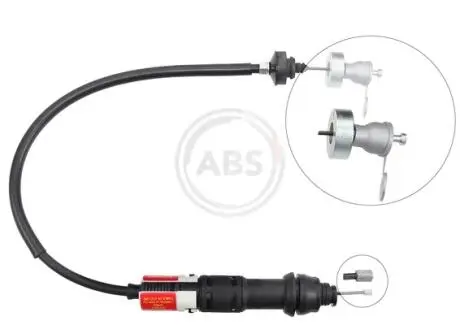 K27780 Трос сцепления PEUGEOT/CITROEN (водоворот-во ABS) A.B.S. подбор по vin на Brocar