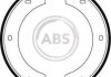 Комплект тормозных колодок, стояночная тормозная система A.B.S. 8863