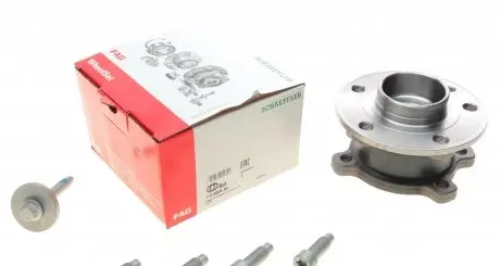 713660480 Подшипник ступицы (задней) Volvo S60/S80/V60/V70/XC70/XC90 02-18 (135.9/63.1x81.3x63.3) FAG подбор по vin на Brocar