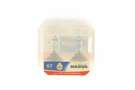 480712100 Автолампа H7 12V 55W PX26d Range Power 150 (к-кт 2 шт) NARVA подбор по vin на Brocar