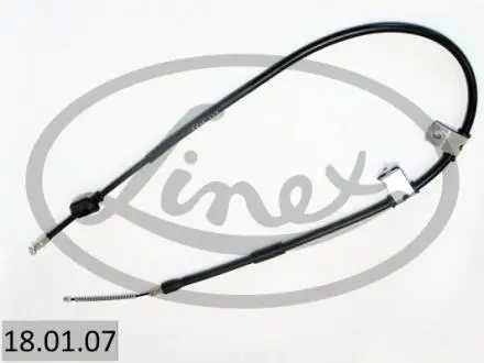 180107 Трос ручного гальма LINEX підбір по vin на Brocar