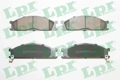 05P378 Гальмівні колодки, дискове гальмо (набір) LPR підбір по vin на Brocar