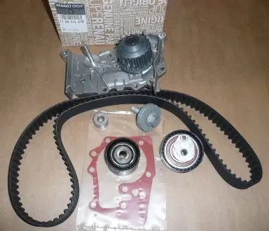 119A04687R ГРМ к-кт RENAULT 14/16 16V K4J/ K4M VVT(с Помпой) RENAULT подбор по vin на Brocar