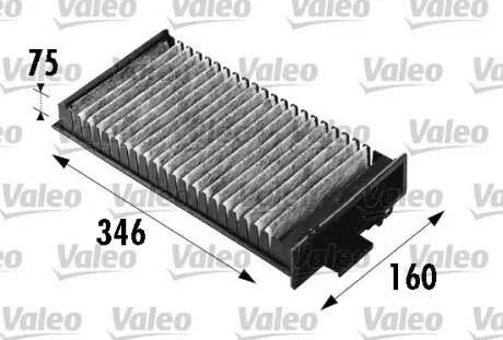 698541 Фільтр повітря (салону) VALEO підбір по vin на Brocar