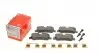 241921752 Колодки тормозные (задние) Land Rover Discovery III/IV 04-18/Range Rover 02-13 (TRW) (с датчиком) ZIMMERMANN підбір по vin на Brocar
