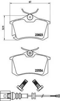 P85066 Гальмівні колодки дискові BREMBO підбір по vin на Brocar