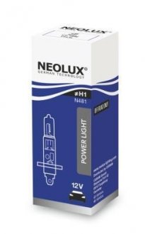 N481 Автолампа Neolux n481 H1 P14,5s 100 W белая NEOLUX підбір по vin на Brocar
