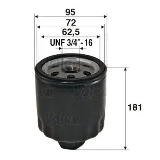 586056 Масляный фильтр VALEO подбор по vin на Brocar