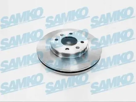 K2026V Диск гальмівний пер. Hyundai Accent, i20, Kia Rio 10-> (d256x22mm) (LPR-Samko) SAMKO подбор по vin на Brocar