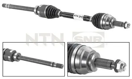 DK55024 Приводная полуось SNR NTN подбор по vin на Brocar