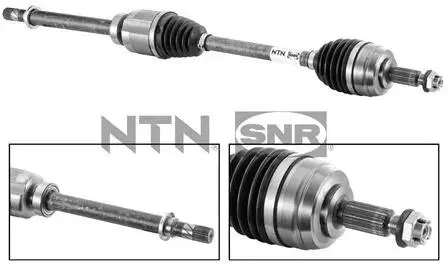 DK55036 Півосі SNR NTN підбір по vin на Brocar