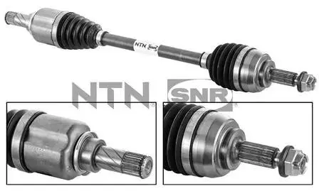 DK55092 Привідний вал SNR NTN підбір по vin на Brocar