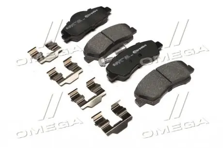 P61113 Тормозные колодки к-кт. BREMBO подбор по vin на Brocar