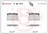 Тормозные колодки дисковые PA6012
