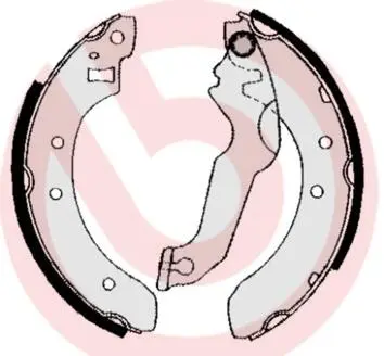 S24507 Комплект тормозных колодок BREMBO підбір по vin на Brocar