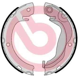 S83569 Гальмівні колодки барабанні BREMBO підбір по vin на Brocar