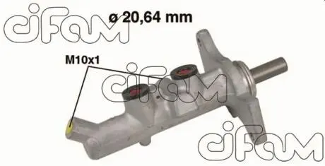202592 Головний гальмівний циліндр COROLLA 04-07 CIFAM підбір по vin на Brocar