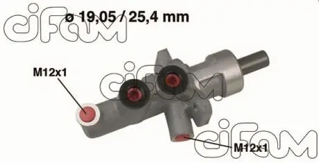 202624 Главный тормозной цилиндр W210 97-03 CIFAM підбір по vin на Brocar